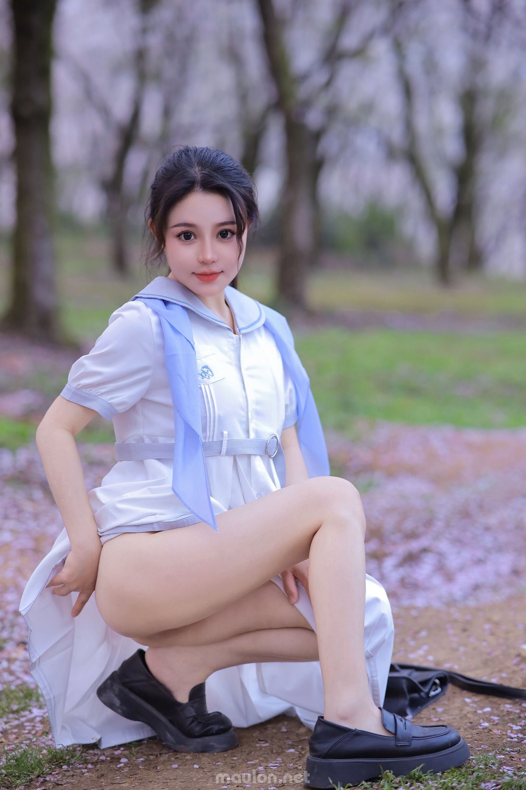 Maulon.Net - Ảnh sex Taonuan222 bên rừng hoa anh đào 18