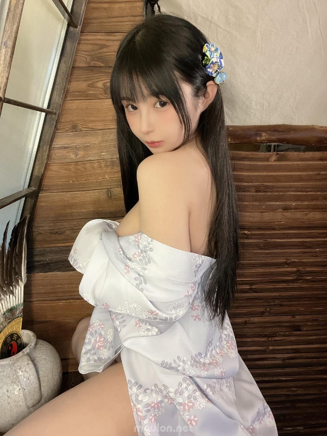 Maulon.Net - Ảnh sex Sakurai Nene Cosplay kimono 4