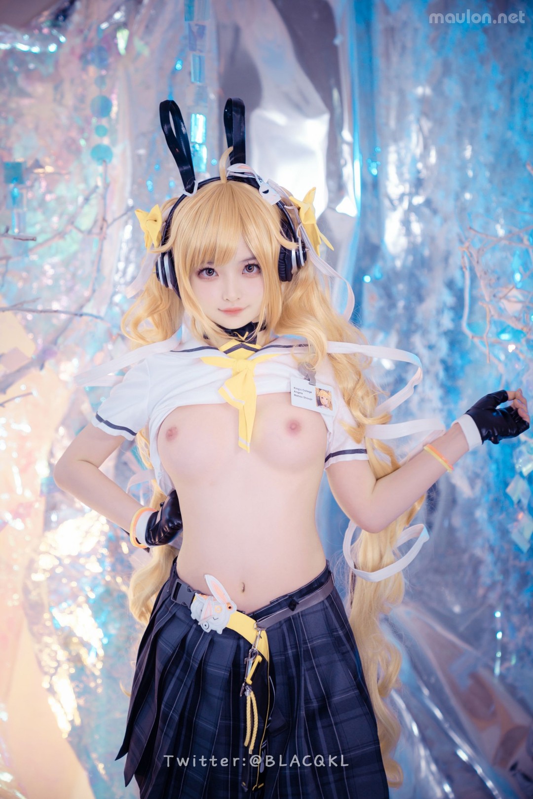 Maulon.Net - Ảnh sex cosplay Kute chạng háng 12