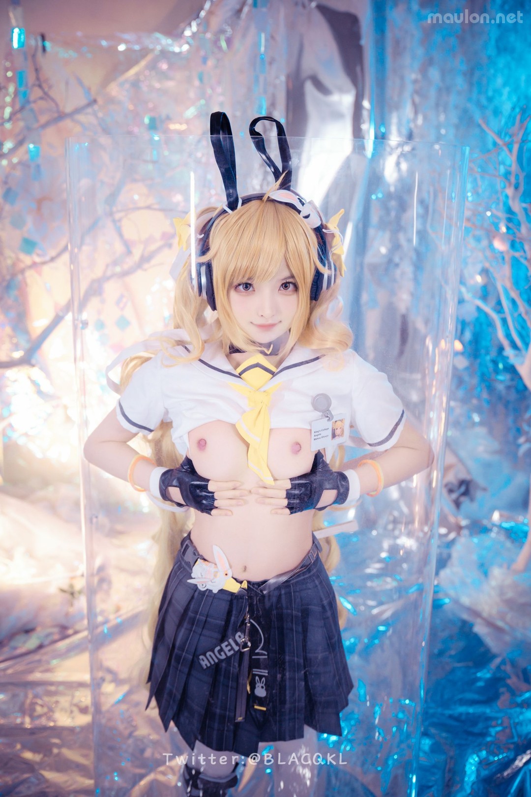 Maulon.Net - Ảnh sex cosplay Kute chạng háng 20