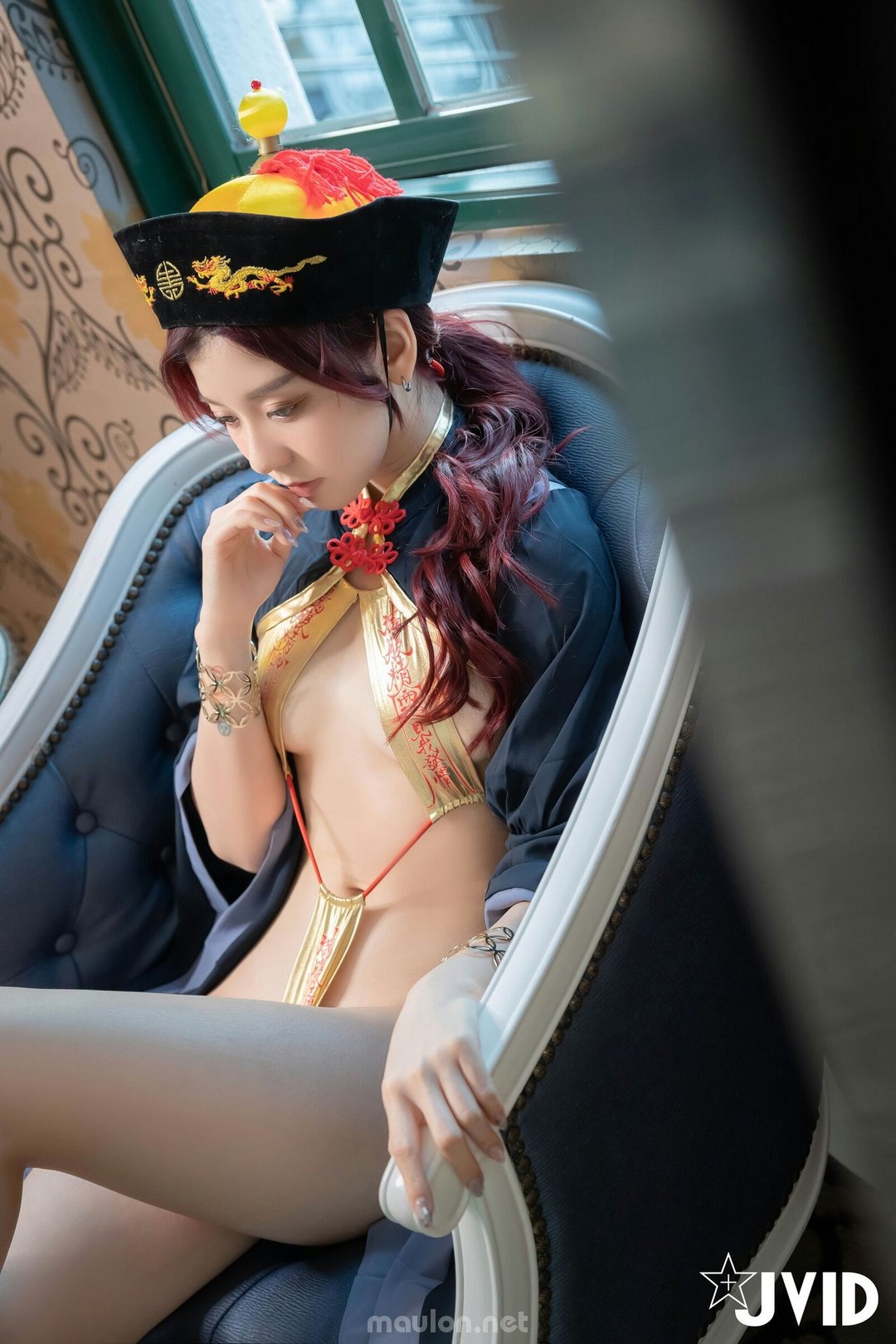 Maulon.Net - Ảnh sex jvid cosplay cương thi 23