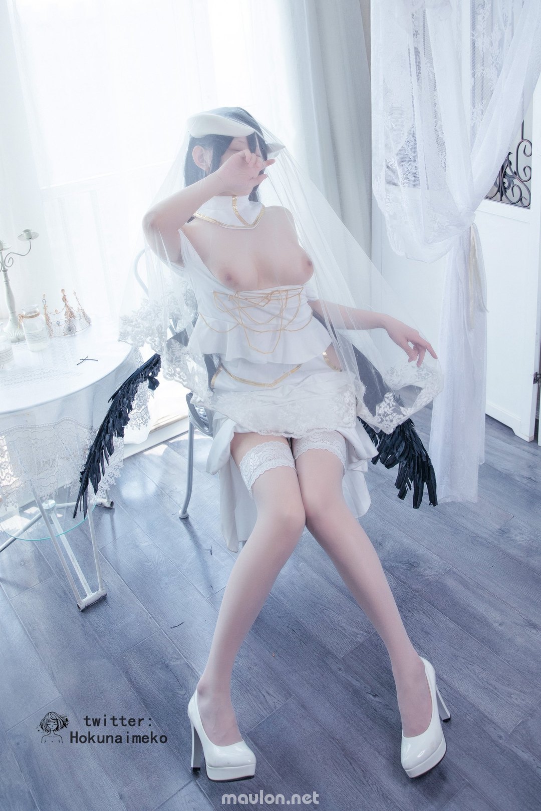 MauLon.Net - Ảnh sex cosplay Albedo - Overlord 7