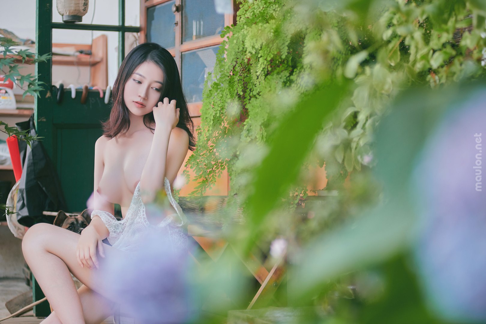 Maulon.Net - Ảnh sex Bỉ ngạn tím thích khoe bím 21