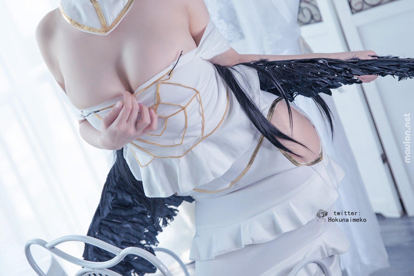 MauLon.Net - Ảnh sex cosplay Albedo - Overlord 28